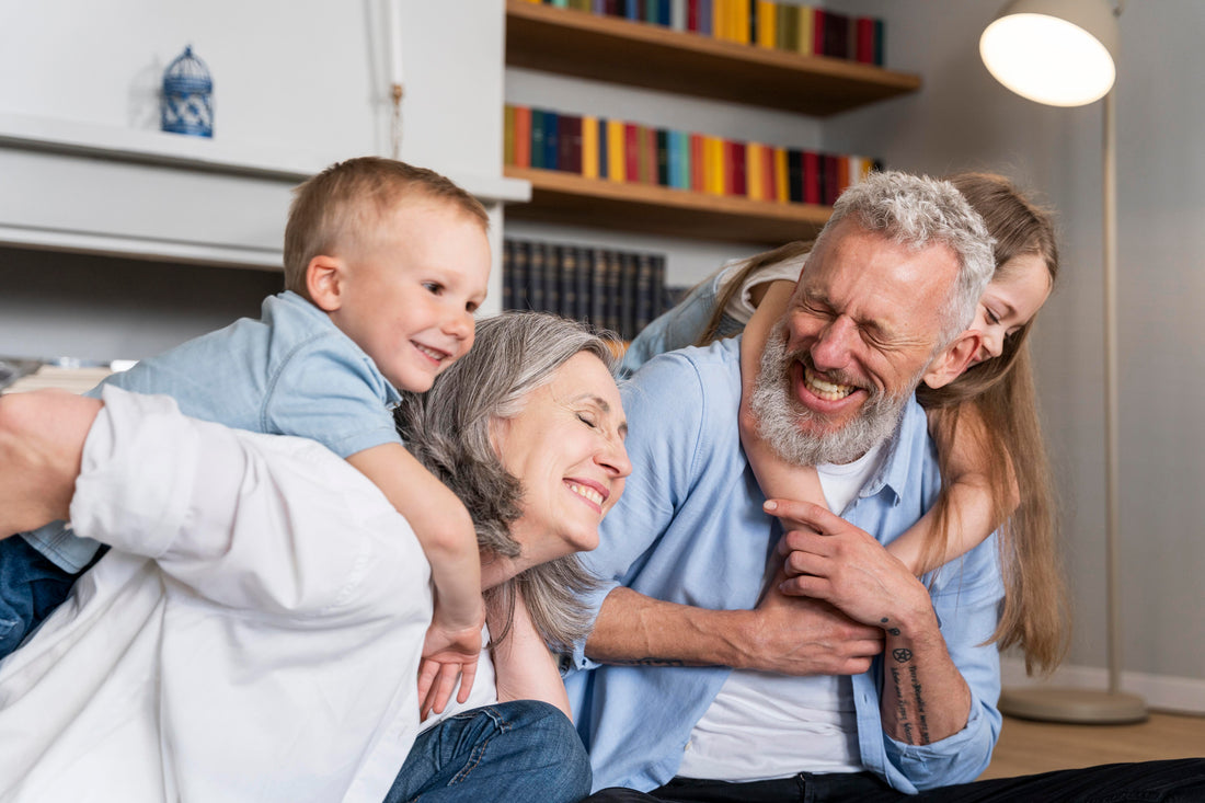 Beneficios de la relación entre abuelos y nietos