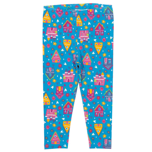 Calzas Print de algodón orgánico, con estampados originales y cintura elástica para mayor comodidad.