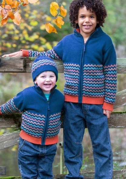 Chaqueta Nido zigzag
