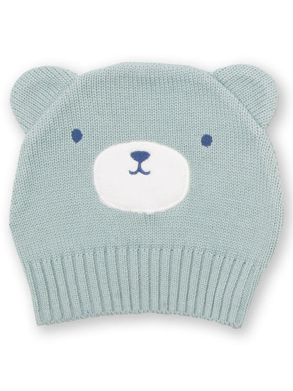 Gorro tejido osito bebé