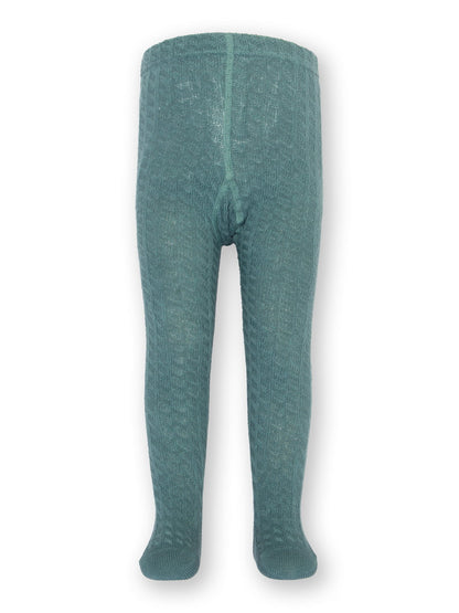 Pantys trenzadas verde tomillo