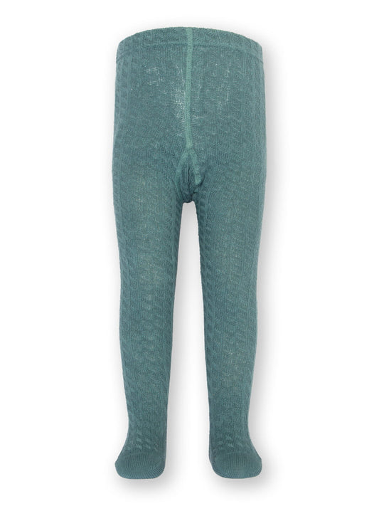 Pantys trenzadas verde tomillo