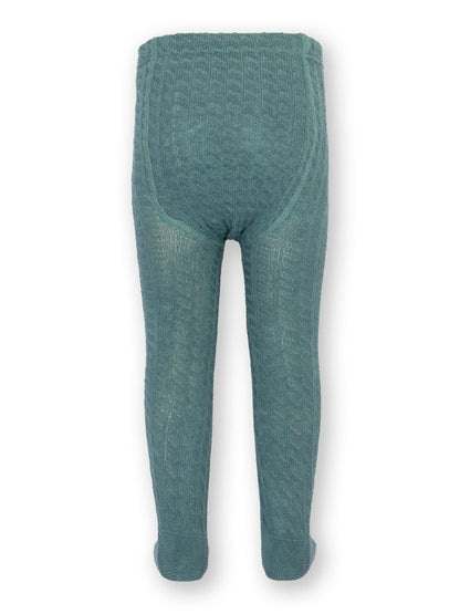 Pantys trenzadas verde tomillo