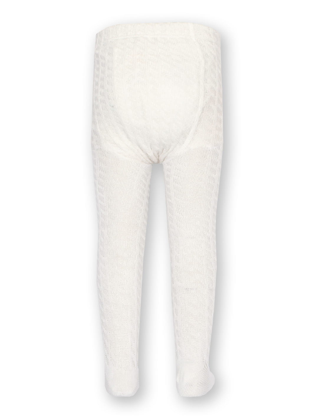 Pantys trenzadas blanco invierno