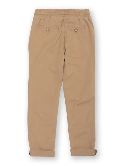 Pantalón tipo chinos beige