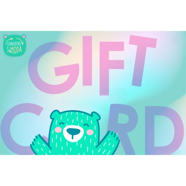 gift card ropa de bebe